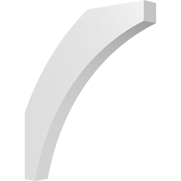 Ekena Millwork 4-in. W x 32-in. D x 36-in. H Thorton Architectural Grade PVC Knee Brace BRCP04X32X36THR - main